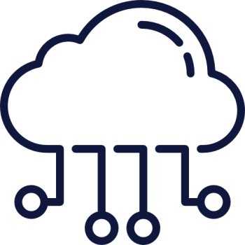 Cloud services icon